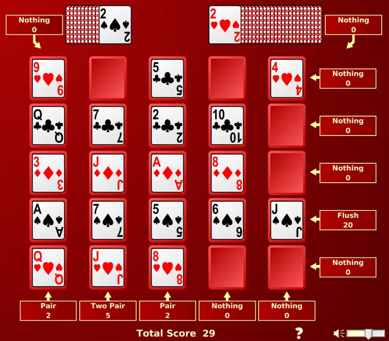 покер в 5 карт онлайн
