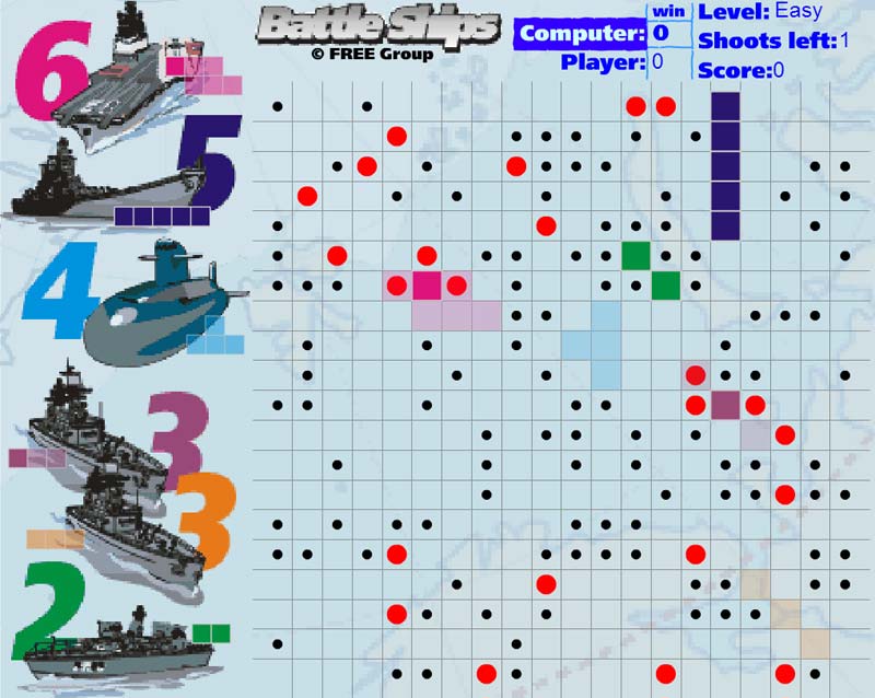 Как играть в игру морской бой