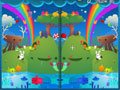 Игра РАЗНОЦВЕТНЫЕ ЗАБАВЫ