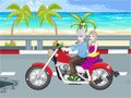 Игра ЭЛЬЗА УПАЛА С МОТОЦИКЛА